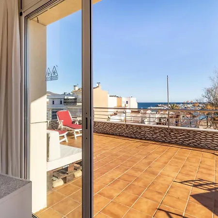 Port De 37 Atico Con Terraza Y Vista Al Mar Apartment Llanca